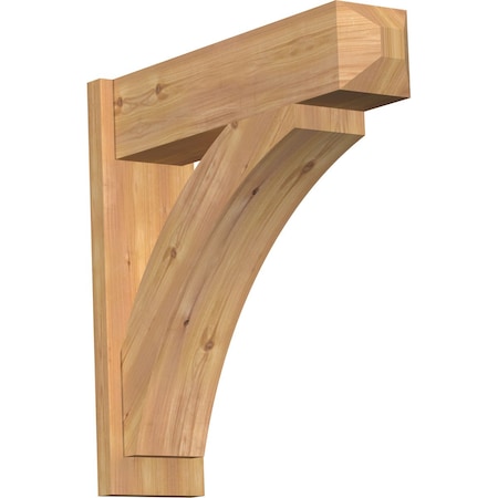 Ekena Millwork Thorton Smooth Craftsman Outlooker, Western Red Cedar, 7 1/2"W x 28"D x 28"H OUT08X28X28THR04SWR